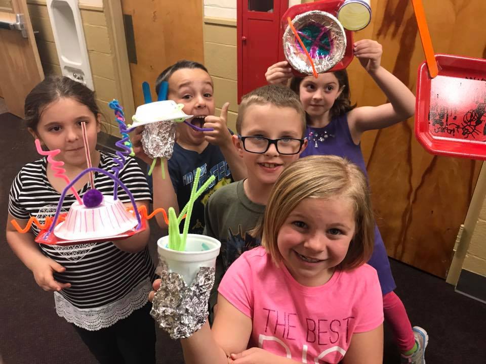 arts and crafts at after school program