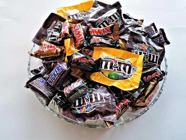 Halloween candy bowl